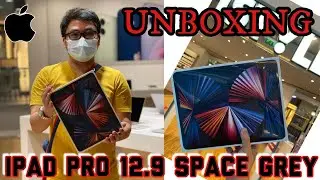 UNBOXING IPAD PRO M1 12.9inch 2021 | SPACE GREY | TAGALOG | Robert Roque