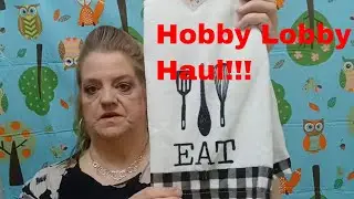 Great Hobby Lobby Haul!  Plus some Outlet Store!!!