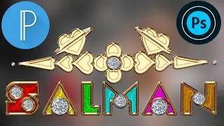 Gold Effect Ps Cc tutorial | Tutorial ps Cc gold Effect | Glass Font Name Editing Fardeen Designer
