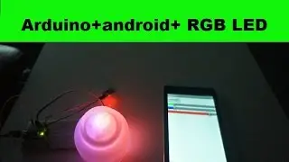 Arduino+android+ RGB LED