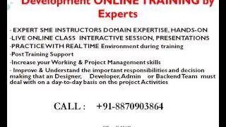 IBM WebSphere Process Server V7 Development Online Training