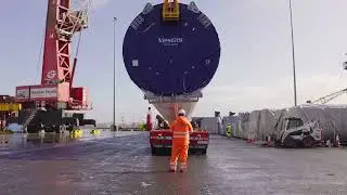 Wind Turbine Blade Delivery to Derrinlough Wind Farm