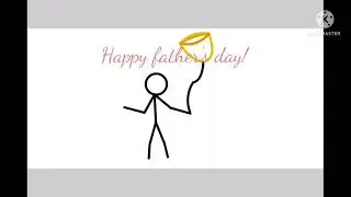 Happy father's day!(stick fighter animation)#stickfigureanimation #fathersday