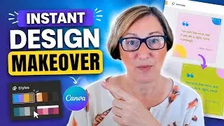 Canva Quick Tips - How to use Styles in Canva