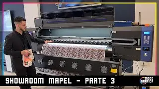PLOTTER ECOSOLVENTE E SUBLIMÁTICA | Inauguração Showroom Mapel | Parte 3