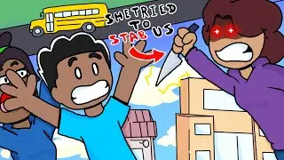 My TRAUMATIZING School Bus - Animated Story