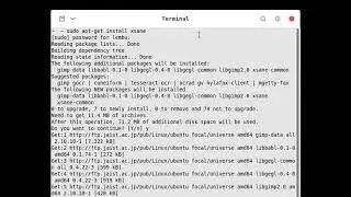 Installing XSANE In Ubuntu 20.04 LTS  