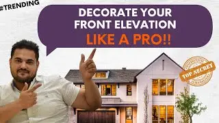 Building Front Elevation Design, Balcony Elevation Design, Front Design of House, House Front Wall