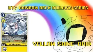 Yellow Shine-Brid | BT7 Rainbow Deck Building Series #3 | Digimon Card Game