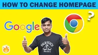 How to Change Homepage in Google Chrome | How to Make Google Your Homepage - 2020