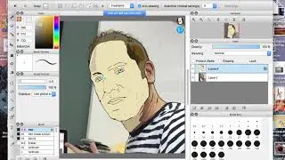 filling in areas with free form selection tool