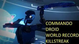 [Old World Record][PC] 92 Droid Commando Killstreak - Battlefront 2