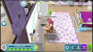 Rotina da noite das minhas sims 💜