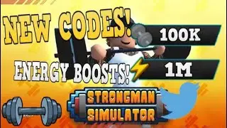 Roblox Strongman Simulator CODES!