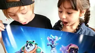 Space Bears Poster Unboxing