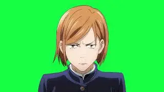 Nobara Jujutsu Kaisen Anime Green Screen