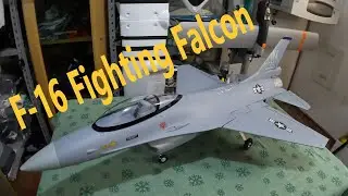 F-16 FIGHTING FALCON. 70MM EDF. HOOKLL MODEL. UNBOXING.