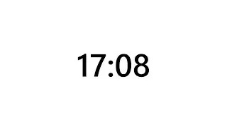Timer for 17 minutes and 8 seconds