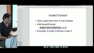 Web Scraping : Python Web Scraping Tools by Singapore Python User Group