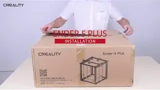 Creality Ender 5 Plus Unboxing and Assembly set up