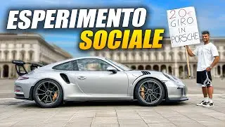 PAGHERESTI 20€ PER UN GIRO IN PORSCHE GT3 RS? [ESPERIMENTO SOCIALE]