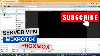 Membuat Server VPN Mikrotik dengan Proxmox