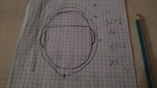 Как снять мерки с головы для вязания шапки.