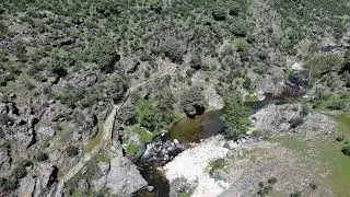 Puente de la Ruta de la Geologia - Zona Chorreras del Hornillo (Santa Maria de la Alameda)  Parte 2