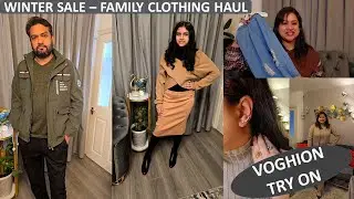New Clothing Items For Family - Winter Sale Collection | Voghion TRY ON HAUL