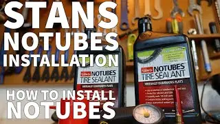 NoTubes Installation - How to Install Stans NOTUBES Tubeless Conversion