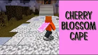 Minecraft Cherry Blossom Cape Showcase
