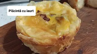 Gustoasă și ieftină. Plăcintă cu iaurt #romaniancook