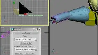 Barycentric Pose Driver in MaxScript (2006)