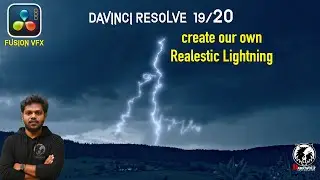 How to Create Realistic Lightning Effect in DaVinci Resolve Fusion | VFX Tutorial