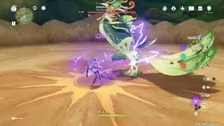 [GENSHIN IMPACT] Keqing, tapi pyro | Damage Showcase | Genshin Impact