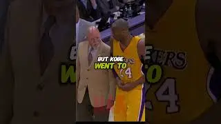 Kobe Popping Bone Back Mid Game! #kobe #nba #basketball