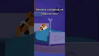 Otto quase perde a hora! 💤⏰ #infantil #crianças