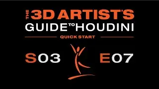 S03 E07 - Quick Start in Houdini - Particle Fluid Surface