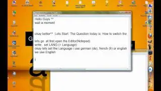 Gimp Tutorial - How to Change the Language in Gimp