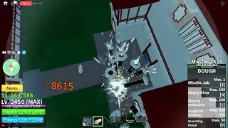 dough fruit+godhuman combo(blox fruits)