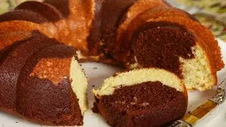 Marble Cake Recipe Demonstration - Joyofbaking.com