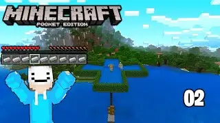 Construir a farm de ferro no minecraft survival #02