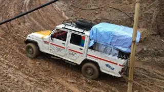 Most Dangerous Slippery Road - Panchathar  Nepal