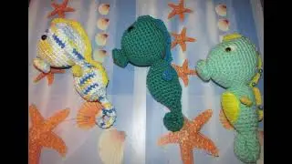 Pas à pas Tuto Hippocampe crochet