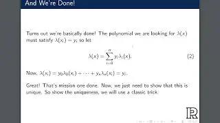 Winter Miniseries Lecture 2 - Polynomial Approximation