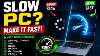 How to Fix PC Lag & Speed Up Windows Permanently! (100% Fixed) 🚀