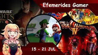 Efemérides Gamer: Del 15 al 21 de Julio | ¡Nostalgia, Humor y Juegos Épicos