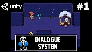Undertale DIALOGUE|CUTSCENE in Unity (Episode 1)