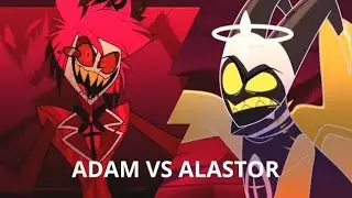 Alastor doesn't like birds | Hazbin hotel - Alastor vs Adam | Episode 8 | #hazbinhotel #vivziepop
