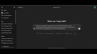 CREATE A TEXT CONVERTER APP USING CHATGPT